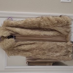 Faux fur vest